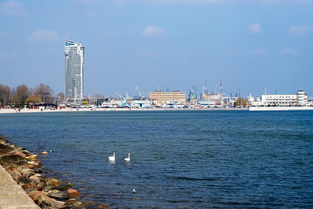 Glob Apartament Sea Towers Gdynia Rom bilde