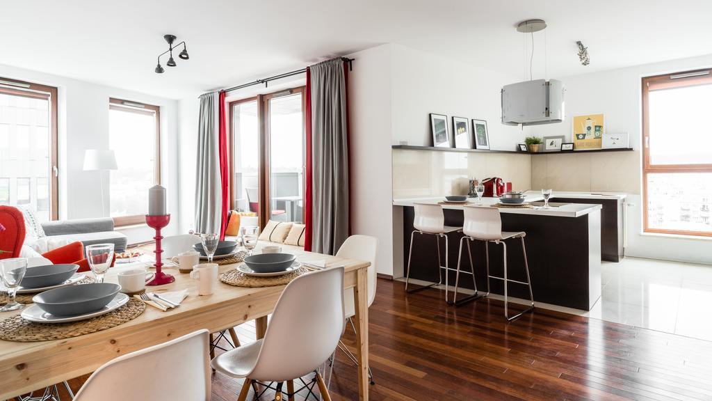 Glob Apartament Sea Towers Gdynia Rom bilde